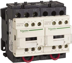 Square D - 3 Pole, 120 Coil VAC, 9 Amp NEMA Contactor - Open Enclosure - Exact Tool & Supply