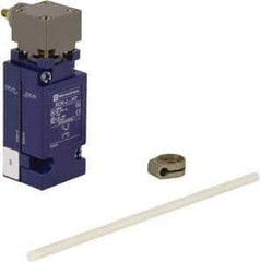 Telemecanique Sensors - SP, NC/NO, 600 VAC, Screw Terminal, Rod Lever Actuator, General Purpose Limit Switch - IP66 IPR Rating - Exact Tool & Supply