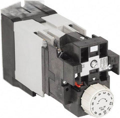 Square D - Time Delay Relay - 5 & 10 Contact Amp, 110 VAC at 50 Hz & 120 VAC at 60 Hz - Exact Tool & Supply