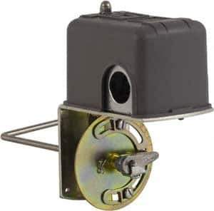 Square D - 1 NEMA Rated, DPST, Float Switch Pressure and Level Switch - 575 VAC, Line-Load-Load-Line Terminal - Exact Tool & Supply
