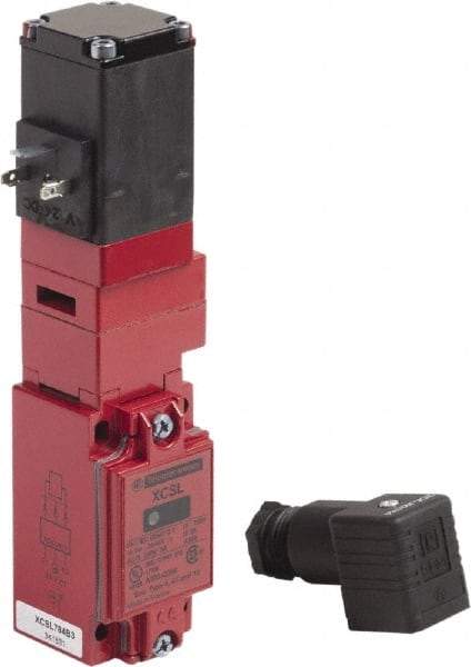 Telemecanique Sensors - 2NC/NO Configuration, 300 VAC, 10 Amp, Key Safety Limit Switch - 1.73 Inch Deep x 7.64 Inch High, IP67 Ingress Rating - Exact Tool & Supply