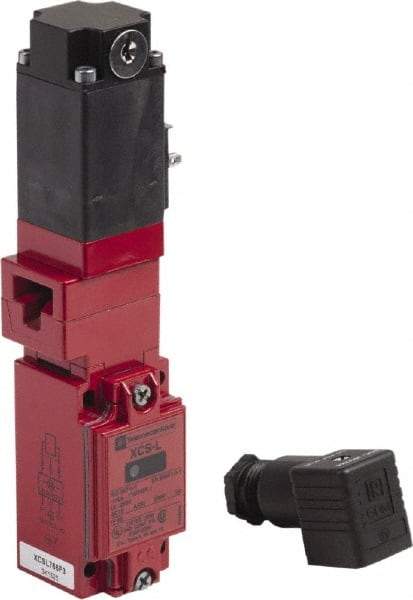 Telemecanique Sensors - 2NC/NO Configuration, 300 VAC, 10 Amp, Key Safety Limit Switch - 1.73 Inch Deep x 7.64 Inch High, IP67 Ingress Rating - Exact Tool & Supply