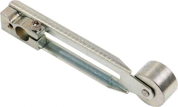 Square D - 0.88-4 Inch Long, Steel Body, Limit Switch Lever Arm - Iron Roller, For Use with Limit Switches - Exact Tool & Supply