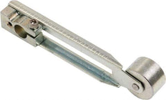 Square D - 0.88-4 Inch Long, Steel Body, Limit Switch Lever Arm - Iron Roller, For Use with Limit Switches - Exact Tool & Supply