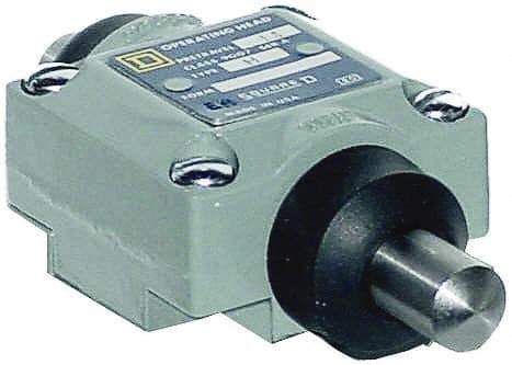 Square D - SPDT, NC/NO, 600 Volt Screw Terminal, Roller Plunger Actuator, General Purpose Limit Switch - 1, 2, 4, 6, 12, 13, 6P NEMA Rating, IP67 IPR Rating - Exact Tool & Supply