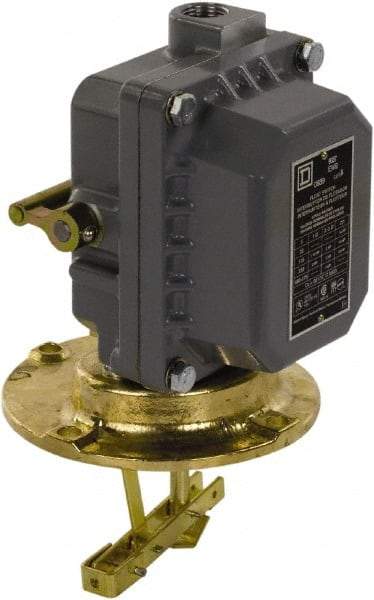 Square D - 7 and 9 NEMA Rated, DPST, Float Switch Pressure and Level Switch - 575 VAC, Line-Load-Load-Line Terminal - Exact Tool & Supply