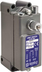 Square D - DPST, 2NC/2NO, 600 VAC, Screw Terminal, Rotary Head Actuator, General Purpose Limit Switch - 1, 2, 4, 12, 13 NEMA Rating, IP65 IPR Rating, Surface Mount - Exact Tool & Supply