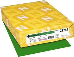 Neenah Paper - 8-1/2" x 11" Gamma Green Colored Copy Paper - Use with Inkjet Printers, Laser Printers, Copiers - Exact Tool & Supply