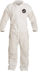 Dupont - 25-Pack Size 3XL Film Laminate General Purpose Coveralls - Exact Tool & Supply