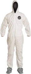Dupont - 25-Pack Size 3XL Film Laminate General Purpose Coveralls - Exact Tool & Supply