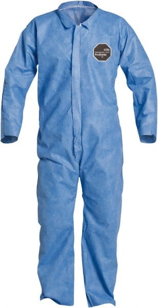 Dupont - 25-Pack Size L Film Laminate General Purpose Coveralls - Exact Tool & Supply
