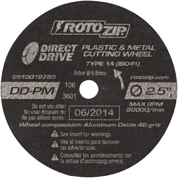 Rotozip - Rotary Cut-Off Wheel - Exact Tool & Supply