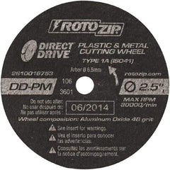 Rotozip - Rotary Cut-Off Wheel - Exact Tool & Supply