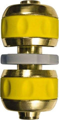 Nelson - 5/8 & 3/4 Garden Hose Compression Fitting - Metal, Garden Hose Mender Connector - Exact Tool & Supply