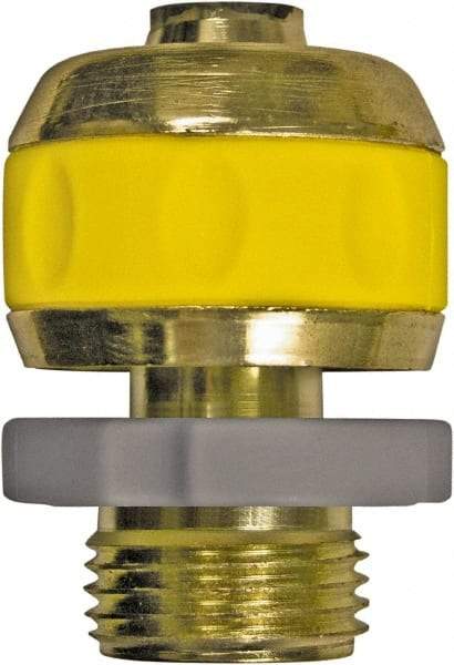 Nelson - 5/8 & 3/4 Garden Hose Compression Fitting - Metal, Male Connector - Exact Tool & Supply