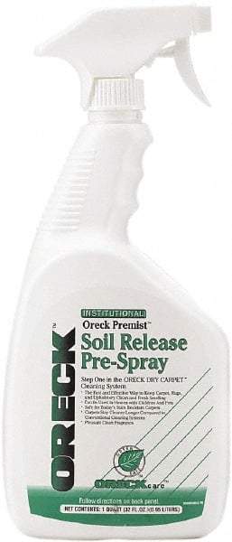 Oreck - 0.25 Gal Bottle Carpet Cleaner - Exact Tool & Supply