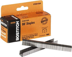 Stanley Bostitch - 0.38" Leg Length, Steel Standard Staples - 45 Sheet Capacity, For Use with Bostitch B8 Staplers - Exact Tool & Supply