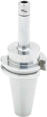 Parlec - 0.0428" to 1/4" Capacity, 4" Projection, CAT40 Taper Shank, ER11 Collet Chuck - 1/4" Shank Diam - Exact Tool & Supply