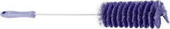 Vikan - 2.4" Diam Polyester Tube Brush - 19.4" OAL, 7.9" Head Length, Stainless Steel Handle - Exact Tool & Supply