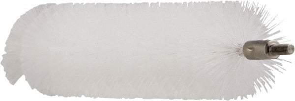 Vikan - 1.6" Diam Polyester Tube Brush - 8" OAL, 7.9" Head Length, Stainless Steel Handle - Exact Tool & Supply