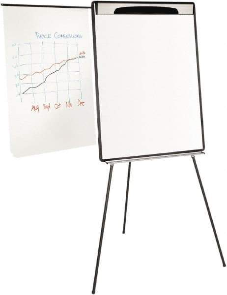 MasterVision - Magnetic Dry Erase Easel - 38-1/2" High - Exact Tool & Supply