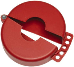 Ability One - 2-1/2 to 5" Handle, Gate Valve Lockout - Exact Tool & Supply