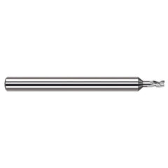 Harvey Tool - 1.4mm, 0.082" LOC, 1/8" Shank Diam, 2-1/2" OAL, 3 Flute Solid Carbide Square End Mill - Exact Tool & Supply