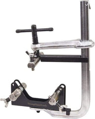 Strong Hand Tools - 3-1/2" Throat Depth, 4" Max Capacity, Standard Sliding Arm Clamp - 3 Lb Clamping Pressure - Exact Tool & Supply