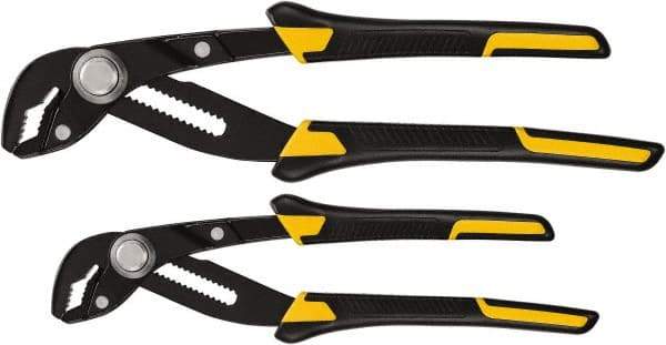 DeWALT - 2 Piece Locking Plier Set - Comes in Blister Pack - Exact Tool & Supply