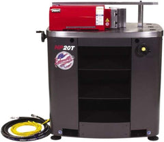 Edwards Manufacturing - 20 Ton Hydraulic Shop Press - 10" Stroke, 5 hp, Three Phase - Exact Tool & Supply