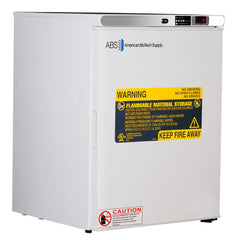 American BioTech Supply - Laboratory Refrigerators and Freezers; Type: Undercounter Flammable Storage Freestanding Refrigerator ; Volume Capacity: 5 Cu. Ft. ; Minimum Temperature (C): 1.00 ; Maximum Temperature (C): 10.00 ; Width (Inch): 23-5/8 ; Depth ( - Exact Tool & Supply