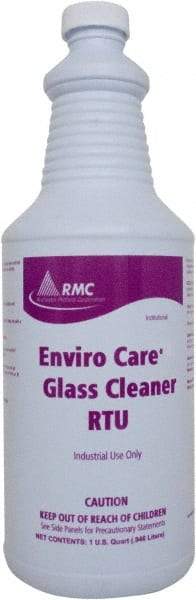 Rochester Midland Corporation - 32 oz Bottle Glass Cleaner - Use on Glass, Mirrors - Exact Tool & Supply