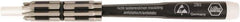 Wiha - 16 Piece, 1/4" Drive Screwdriver Micro Bit Set - 1/16 to 5/32" Hex, 0.9 to 4mm Hex - Exact Tool & Supply
