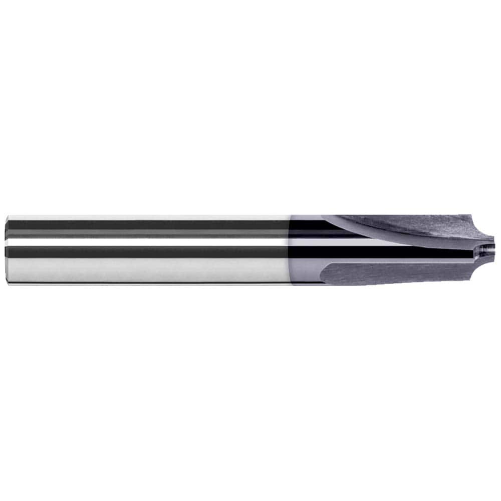 Harvey Tool - 3/16" Radius, 7/16" Diam, 3 Flute Solid Carbide Corner Rounding End Mill - Exact Tool & Supply