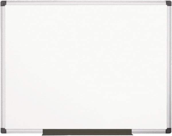 MasterVision - 72" High x 48" Wide Dry Erase - Melamine - Exact Tool & Supply