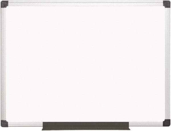 MasterVision - 48" High x 36" Wide Dry Erase - Melamine - Exact Tool & Supply