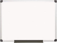 MasterVision - 48" High x 36" Wide Dry Erase - Melamine - Exact Tool & Supply