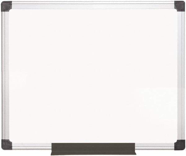 MasterVision - 24" High x 36" Wide Dry Erase - Melamine - Exact Tool & Supply