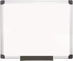 MasterVision - 24" High x 36" Wide Dry Erase - Melamine - Exact Tool & Supply