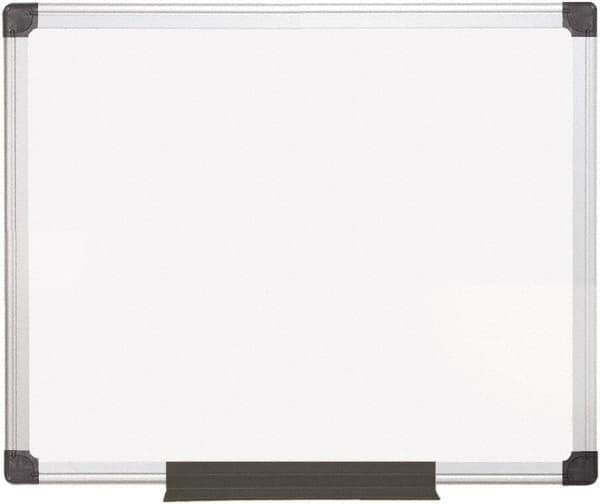 MasterVision - 24" High x 36" Wide Magnetic Dry Erase Board - Steel - Exact Tool & Supply