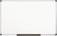 MasterVision - 48" High x 96" Wide Magnetic Dry Erase Board - Porcelain/Steel - Exact Tool & Supply
