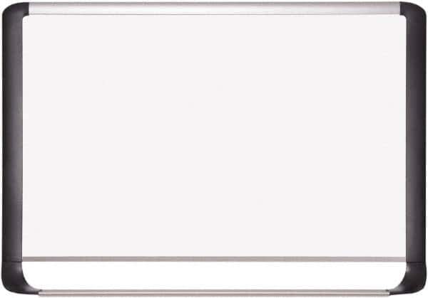 MasterVision - 48" High x 72" Wide Magnetic Dry Erase Board - Steel - Exact Tool & Supply