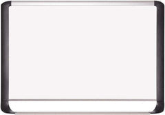 MasterVision - 36" High x 48" Wide Magnetic Dry Erase Board - Porcelain - Exact Tool & Supply