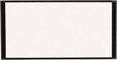 MasterVision - 18" High x 36" Wide Magnetic Dry Erase Board - Steel - Exact Tool & Supply