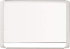 MasterVision - 24" High x 36" Wide Magnetic Dry Erase Board - Porcelain/Steel - Exact Tool & Supply