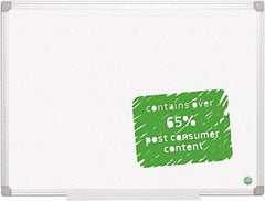 MasterVision - 36" High x 36" Wide Dry Erase - Melamine - Exact Tool & Supply