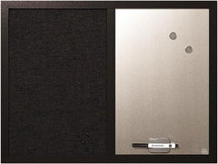 MasterVision - 18" High x 24" Wide Combination, Bulletin/Magnetic Dry Erase - Steel - Exact Tool & Supply