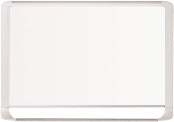 MasterVision - 36" High x 48" Wide Magnetic Dry Erase Board - Steel - Exact Tool & Supply