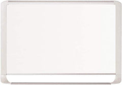 MasterVision - 36" High x 48" Wide Magnetic Dry Erase Board - Steel - Exact Tool & Supply