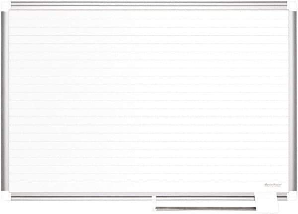 MasterVision - 48" High x 72" Wide Magnetic Dry Erase Calendar - Steel - Exact Tool & Supply